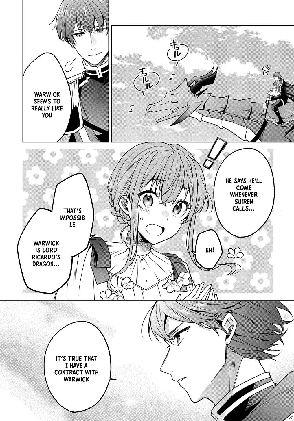 The lovery Flower Girl Who Prayed For Love with a Caged Dragon kight Chapter 4 Page 15